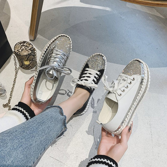 DiamondDune – Damen Plateauschuhe mit gepolsterter Innensohle und stylischem Design