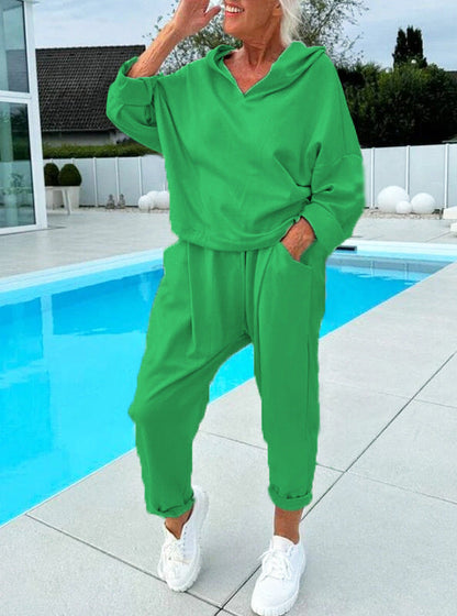 Miriam – Kapuzenpullover und Hosen-Set mit bequemer Passform