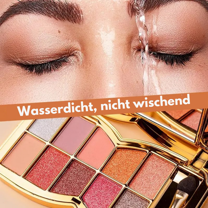 LuxeGlitters – Glitzer-Lidschattenpalette mit 10 Farbtönen für strahlende Looks