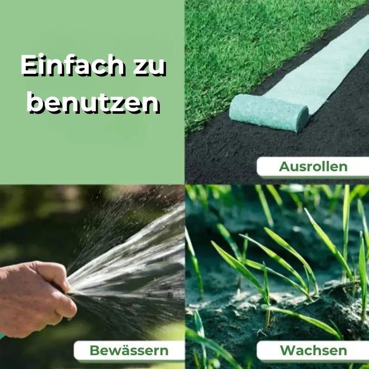 LushTurf – Umweltfreundliche Rasenmatte für die einfache Gartenumgestaltung | 1 +1 Gratis