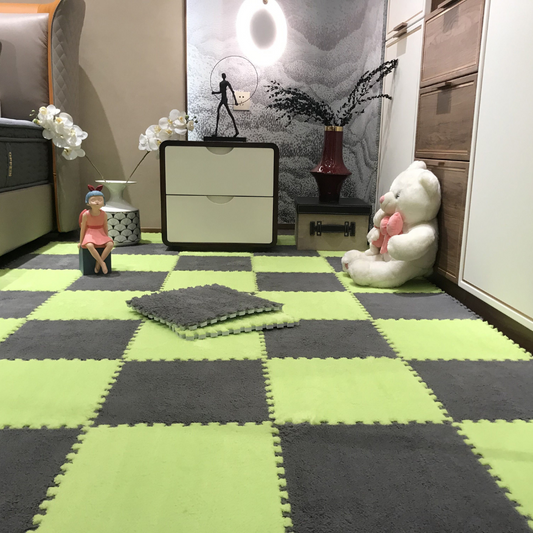 SpielSanft – Gepolsterte Spielmatte für sicheres und farbenfrohes Spielen