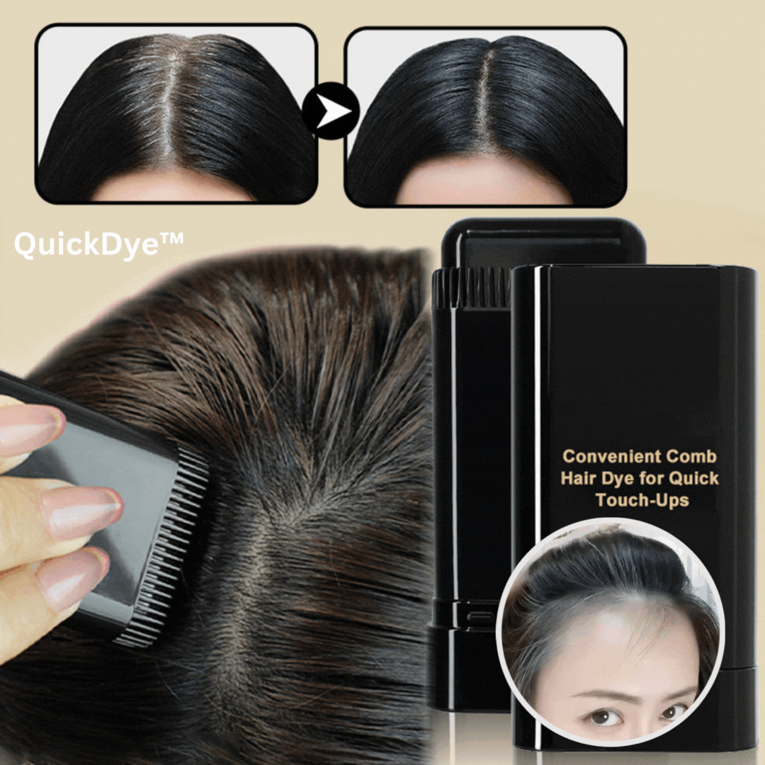 QuickDye – Sofort kämmbare Haarfarbe für einfache Ausbesserungen