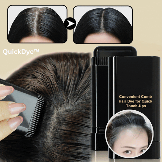 QuickDye – Sofort kämmbare Haarfarbe für einfache Ausbesserungen