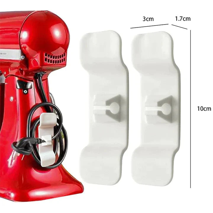 CordMate – Selbstklebender Kabel-Organizer für Küche & Haushalt | 5 + 5 GRATIS