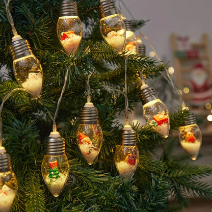FrostGlow – Schneeball-Lichterkette für festliche Heimdekoration