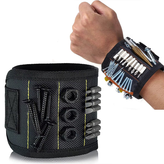 ToolGrip – Magnetisches Armband zur Aufbewahrung von Schrauben Nägeln und Werkzeugen | 1+1 Gratis