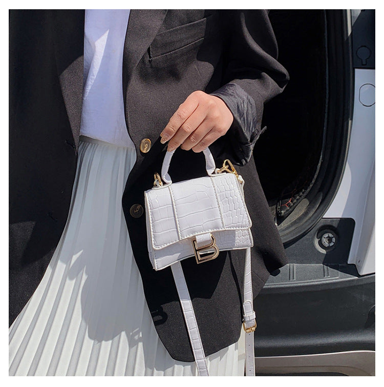 StyleNest – Umhängetasche in Kroko-Optik mit Handytasche
