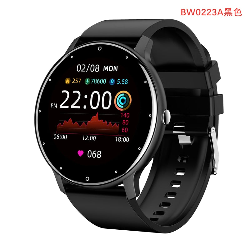 GIZE – Stylische Smartwatch mit Fitness-Tracking, Benachrichtigungen und ganztägigem Komfort