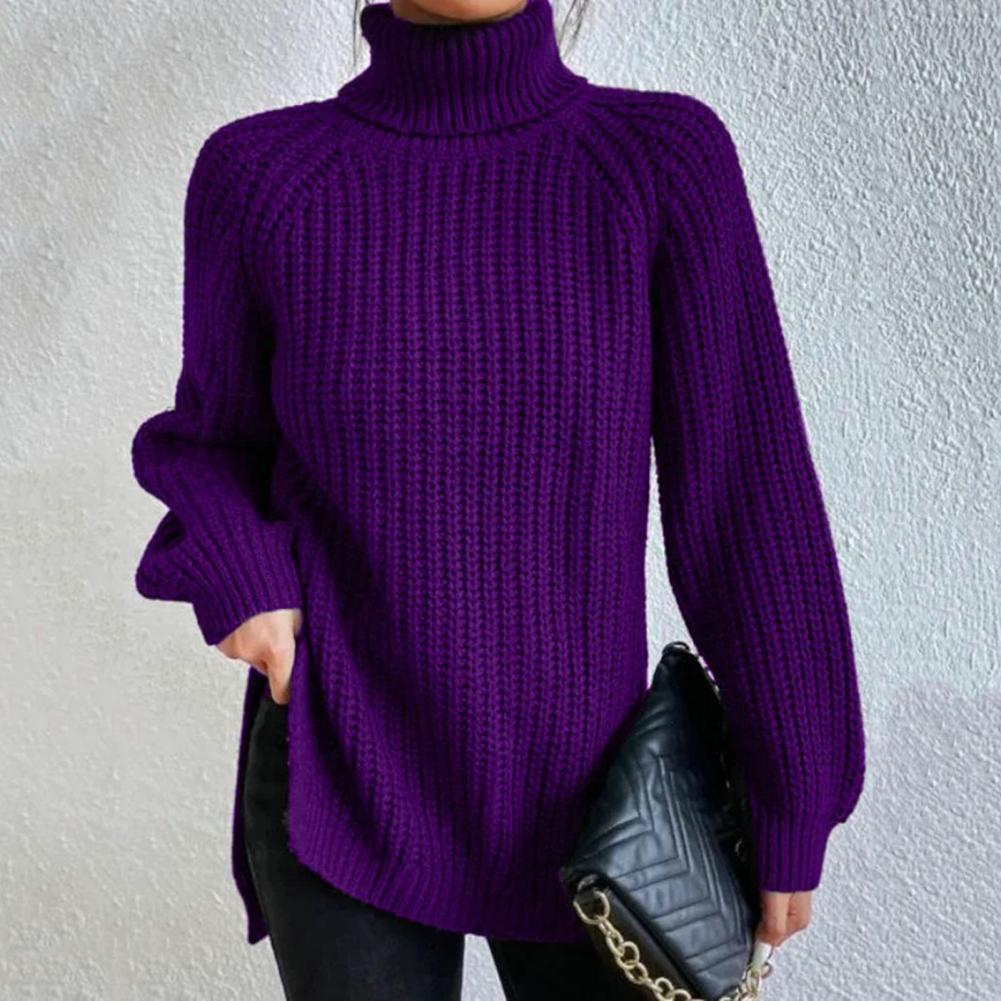 Romina – Bequemer Rollkragenpullover für mühelosen Stil und Komfort