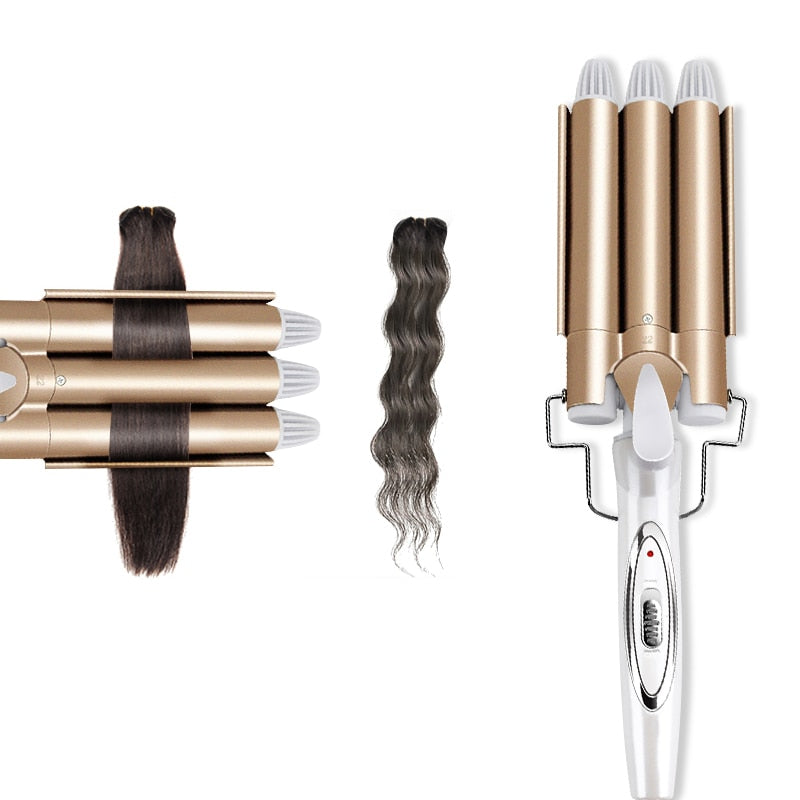 BeachWaver – Haarweller mit drei Zylindern für perfekte, mühelose Locken