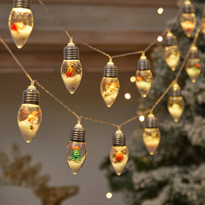 FrostGlow – Schneeball-Lichterkette für festliche Heimdekoration
