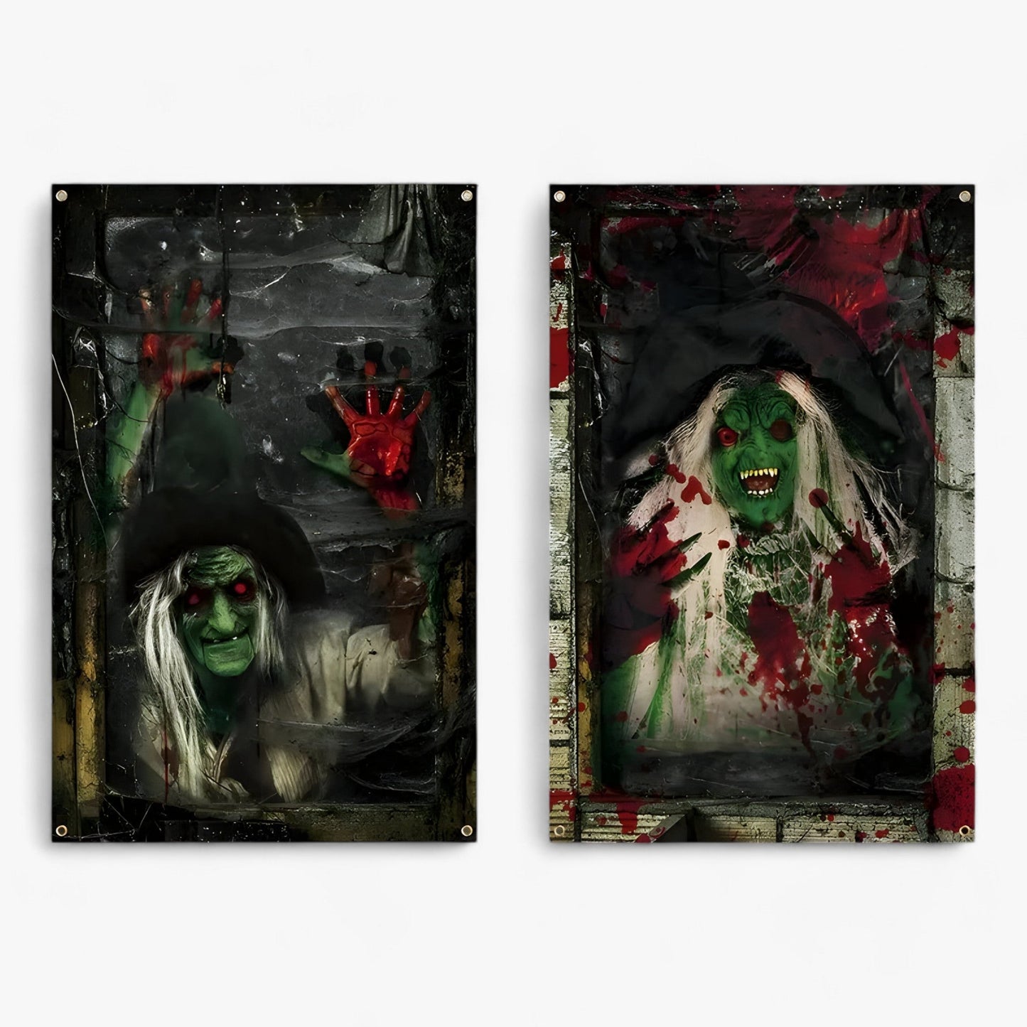 ShadePro – Halloween-Silhouette-Vorhänge für verdunkelte Fenster