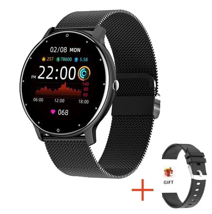GIZE – Stylische Smartwatch mit Fitness-Tracking, Benachrichtigungen und ganztägigem Komfort