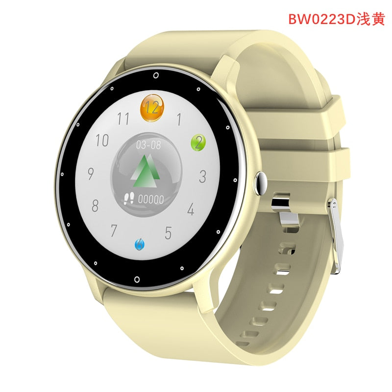 GIZE – Stylische Smartwatch mit Fitness-Tracking, Benachrichtigungen und ganztägigem Komfort
