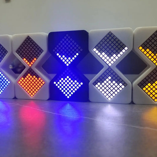 NeonHour – LED-Sanduhr kombiniert klassisches Design mit moderner Anzeige