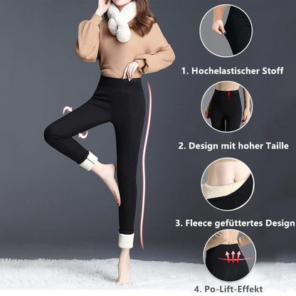Ayla – Doppellagige, warme Leggings für stilvollen Winterkomfort