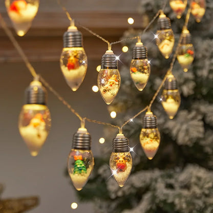 FrostGlow – Schneeball-Lichterkette für festliche Heimdekoration