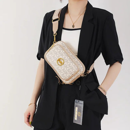 Magnolia – Elegante Leder-Schultertasche mit verstellbarem Träger