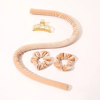 CurlEase – Seiden Curling Tool für schadenfreie, frizzfreie Locken