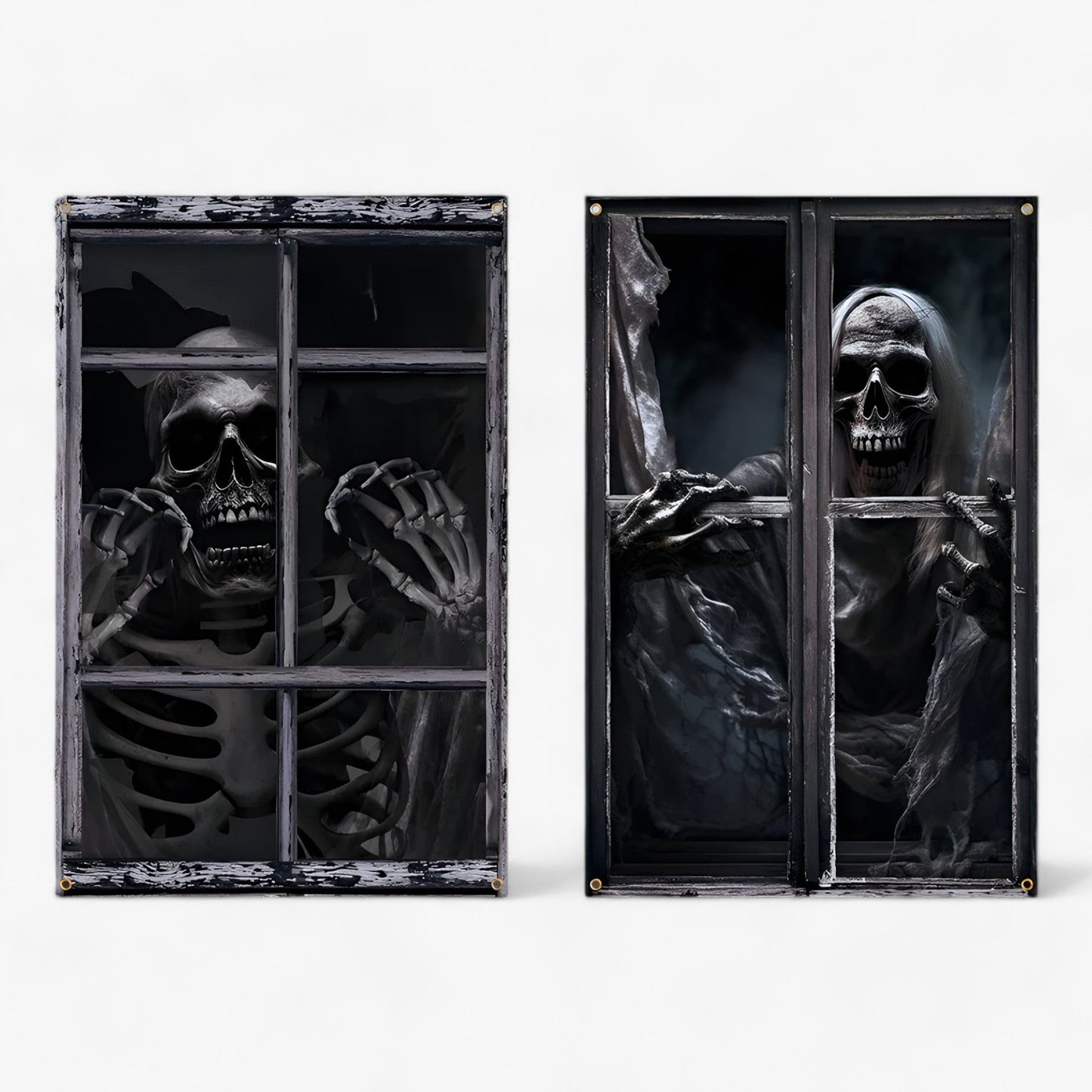 ShadePro – Halloween-Silhouette-Vorhänge für verdunkelte Fenster