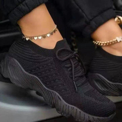 AirFlex – Mesh Atmungsaktive Schnür-Sneakers für Frauen