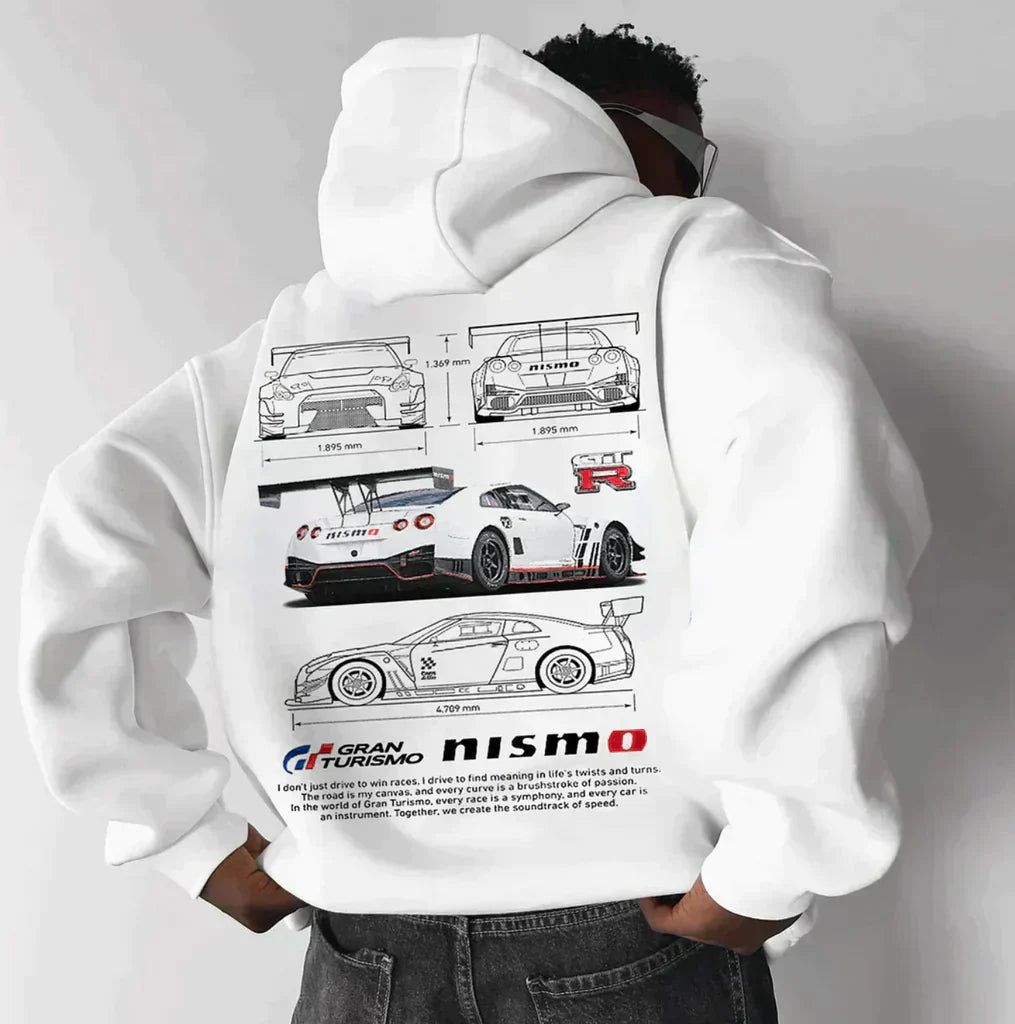 Heidi – Oversized Racing Hoodie für stylischen Komfort