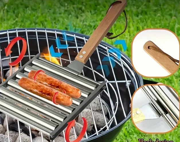 GrillEase – Hot Dog Roller für perfekt gegarte Würstchen