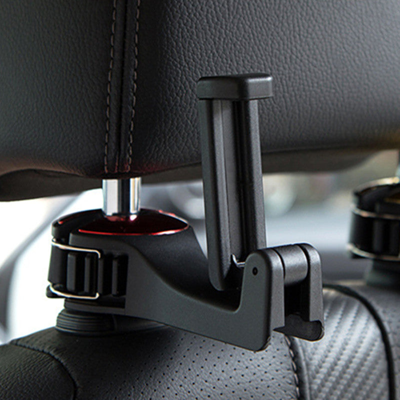 Hooky – 360° drehbarer Auto-Kopfstützen-Organizer für Lebensmittel und Taschen