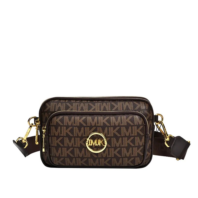 Magnolia – Elegante Leder-Schultertasche mit verstellbarem Träger