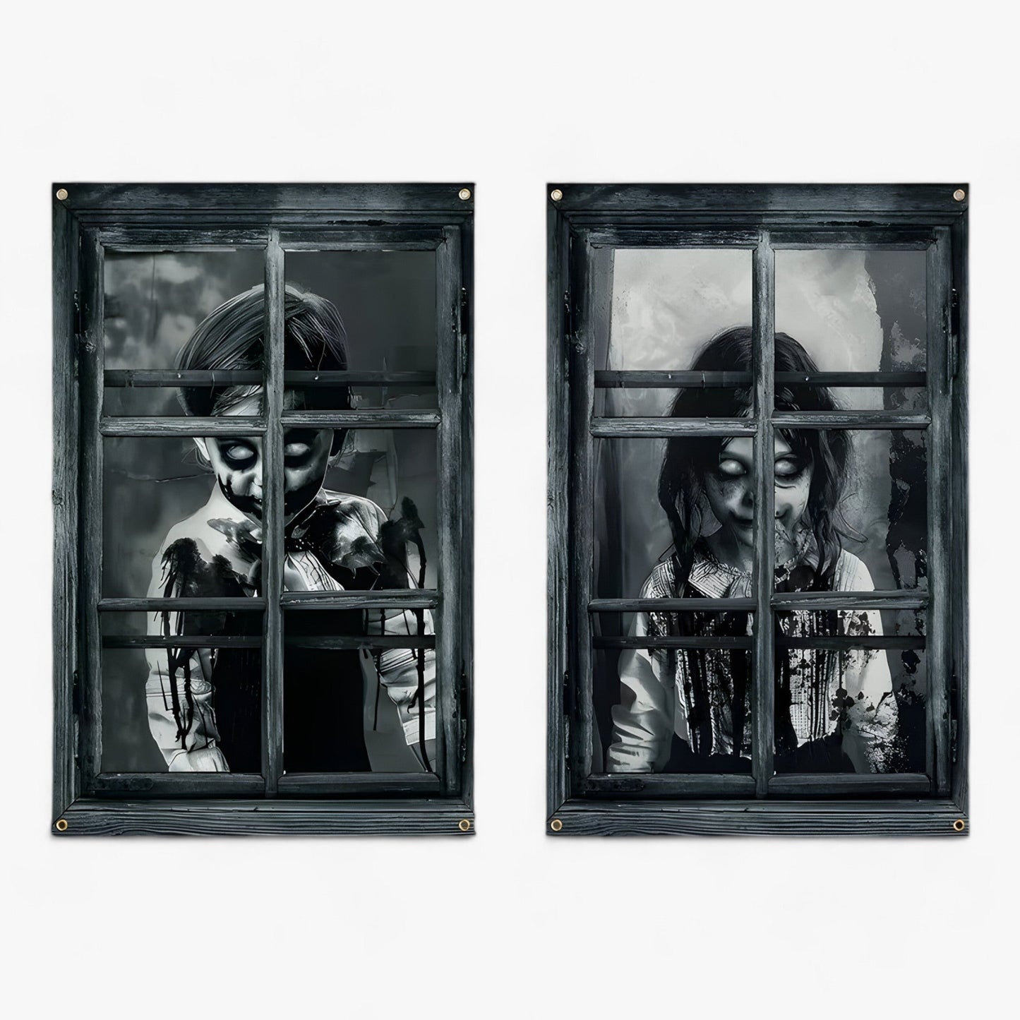 ShadePro – Halloween-Silhouette-Vorhänge für verdunkelte Fenster