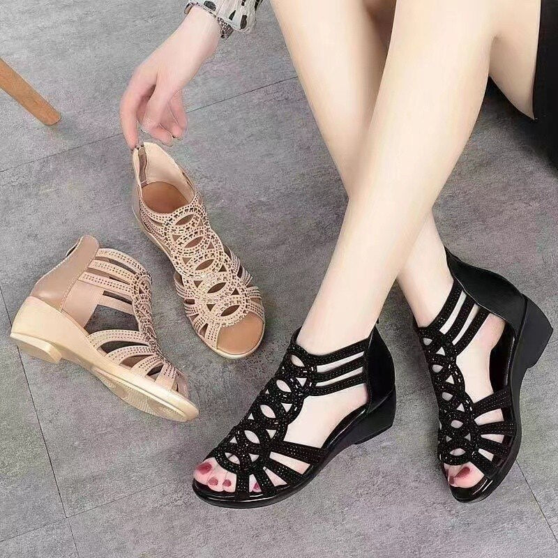 Stridez – Gladiator-Sandalen für Damen mit atmungsaktivem Design und rutschfestem Komfort