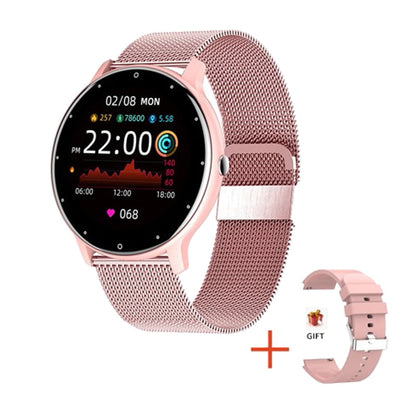 GIZE – Stylische Smartwatch mit Fitness-Tracking, Benachrichtigungen und ganztägigem Komfort