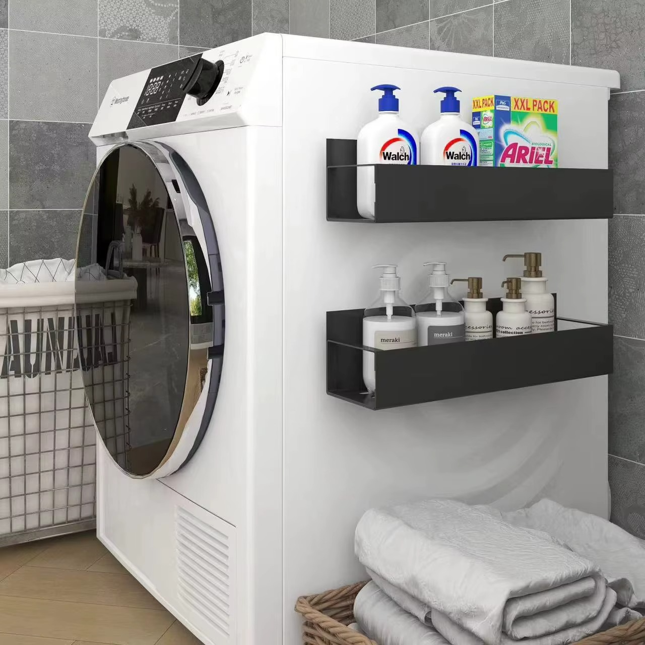 MagShelf – Magnetisches Kühlschrankregal für zusätzlichen Stauraum in der Küche