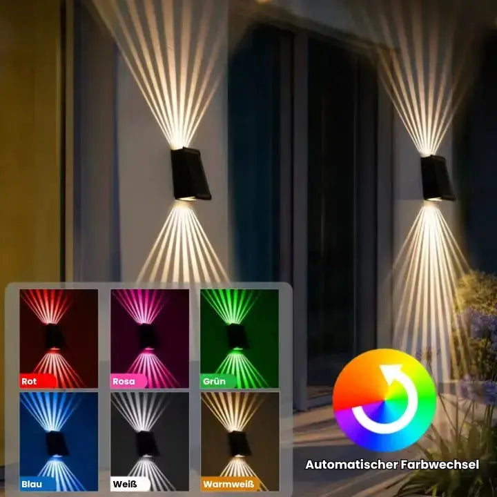 ColorBeam – Bunte LED-Wandleuchte für stimmungsvolles Dekor