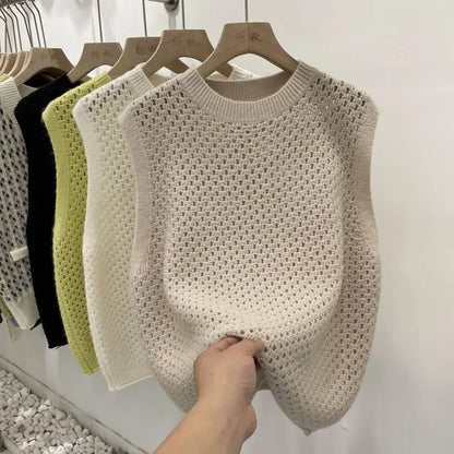 Rinnie – Leichter Strickpullover für moderne Lagenlooks