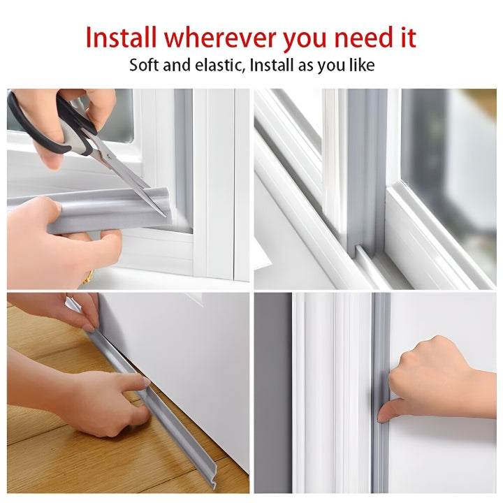 SealGuard – Selbstklebendes Tür- und Fensterdichtungsband