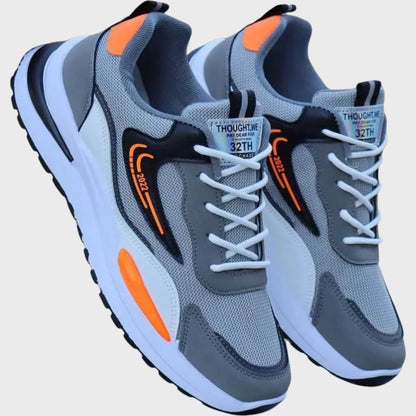NetzRunner – Mesh-Sportschuhe in limitierter Auflage in Schwarz, Weiß & Grün