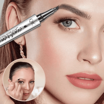 BrowCraft – 3D waterproof microblading eyebrow pencil with 4 fork tips