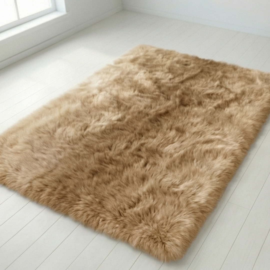 CozyNest – Ultraweicher Plüschteppich, der jeden Schritt wärmt und sichert