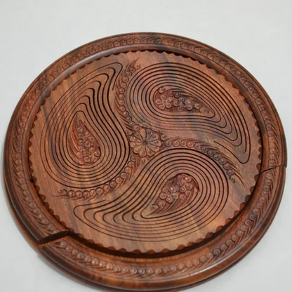 TimberTray – Handgefertigte Obstplatte aus Holz für elegantes Servieren