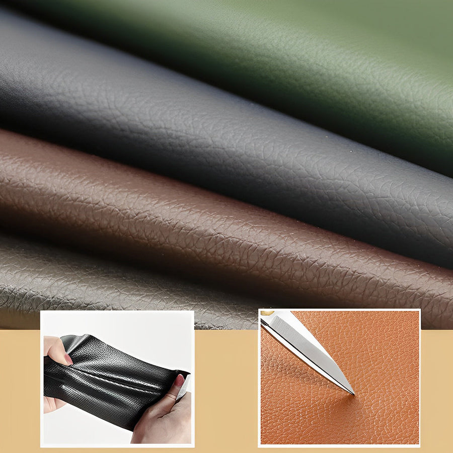 LeatherFix™ - Selbstklebender Lederrefinisher Zuschneidbare Sofa-Reparatur