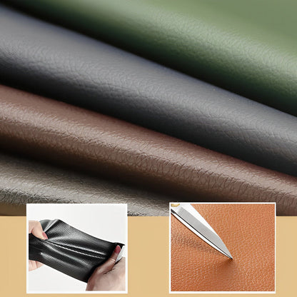 LeatherFix™ - Selbstklebender Lederrefinisher Zuschneidbare Sofa-Reparatur