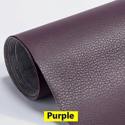 LeatherFix™ - Selbstklebender Lederrefinisher Zuschneidbare Sofa-Reparatur