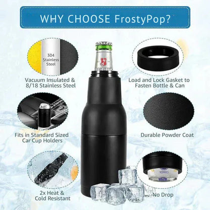 ChillMate – Isolierter Bierhalter mit integriertem Flaschenöffner