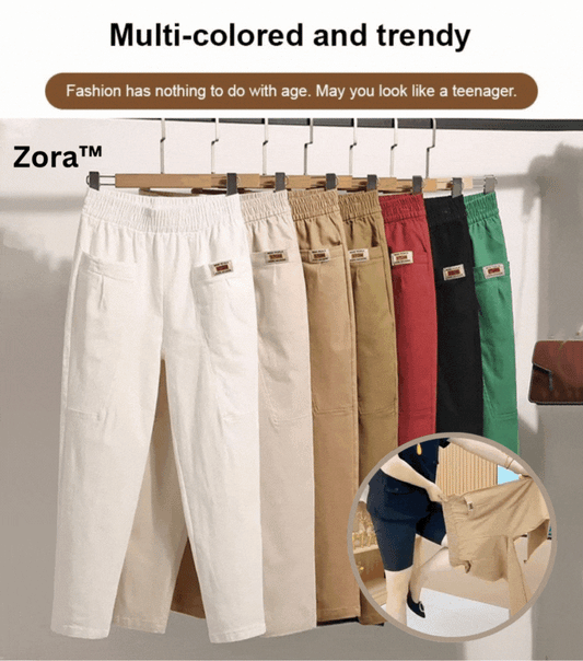 Zora – Bequeme, vielseitige Sommerhose aus Baumwolle