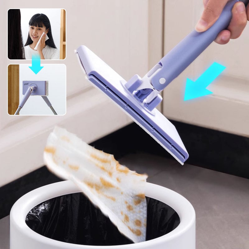 CleanEase – Müheloses Reinigen mit freihändigem Tuchwechsel