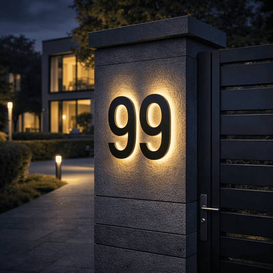 LumiMark - Machen Sie Ihre Adresse Tag und Nacht mühelos sichtbar