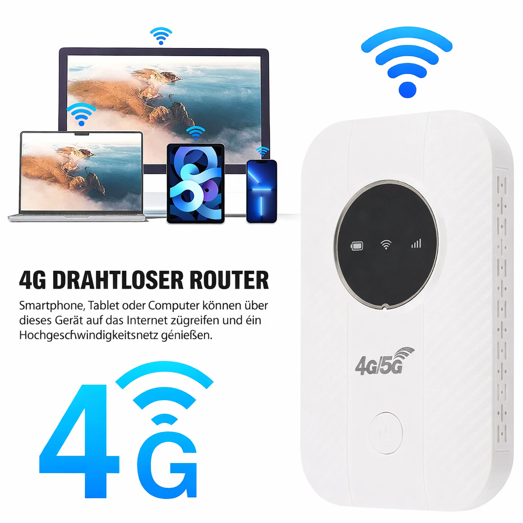 ConnectJet – Überall online bleiben mit schnellem, stabilem 4G-WLAN