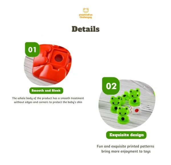 FrogFun – Colorful Balance Toy for Fun and Educational Play