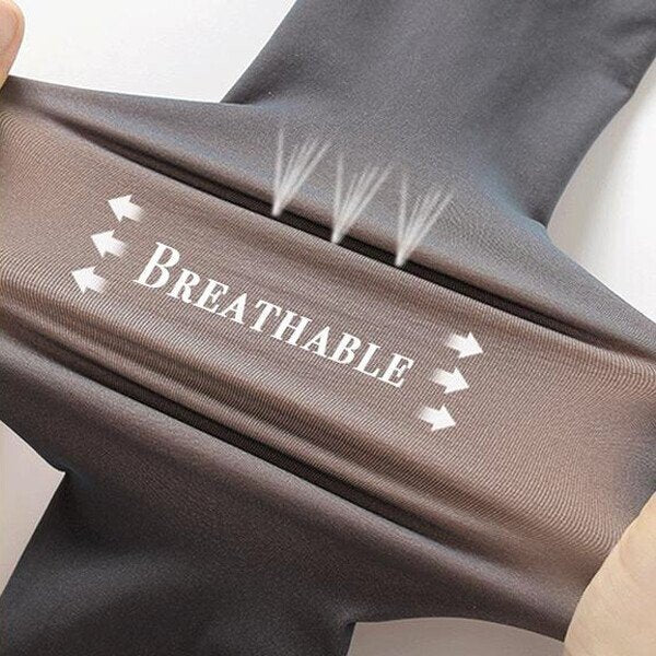 Anneliese – Transparente Thermostrumpfhose für figurformende Wärme